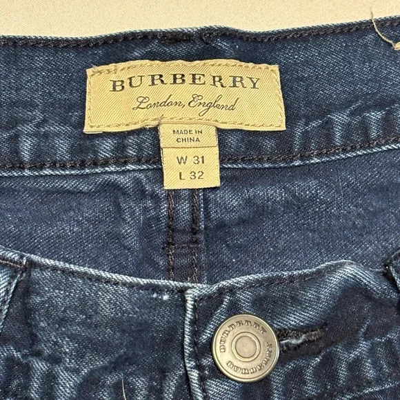 Burberry skinny Blue Denim Jeans - Picture 3 of 5